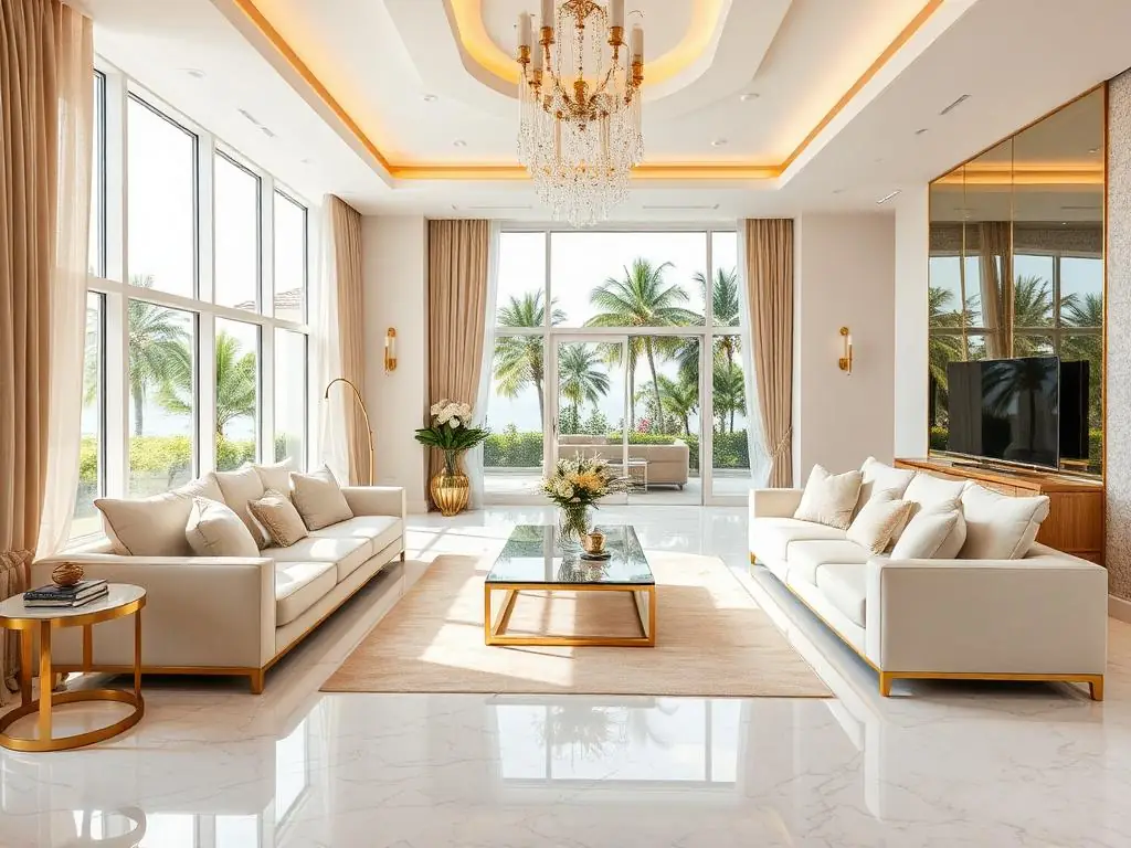 Interior of a luxury Nigerian home marketed by Eziccok Group